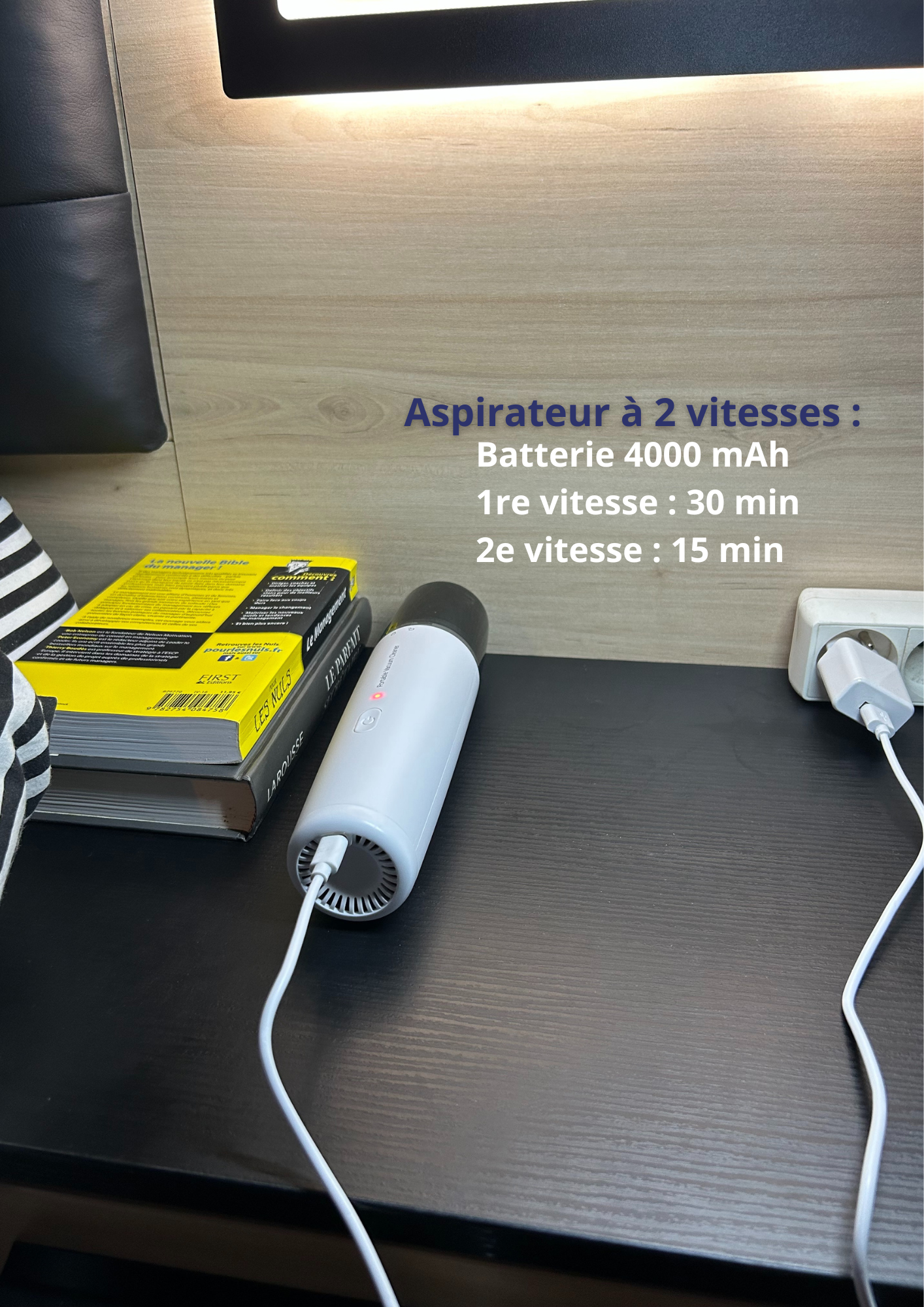 Aspirateur Portable Sans Fil